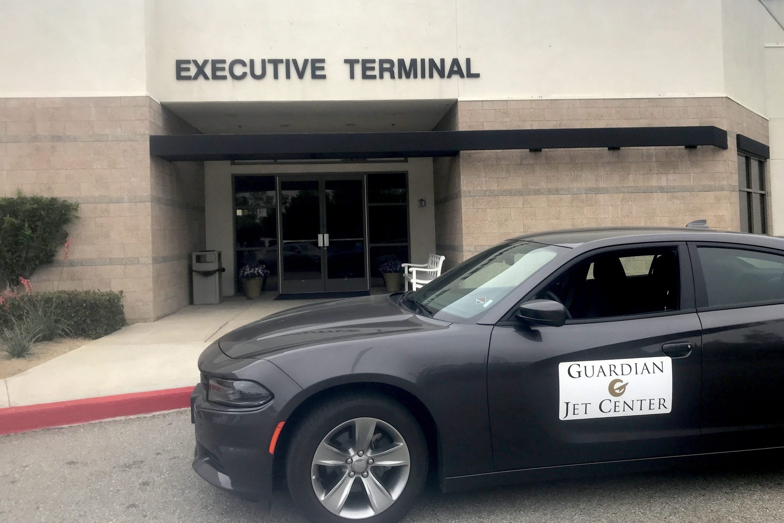 Car waiting at Executive Terminal